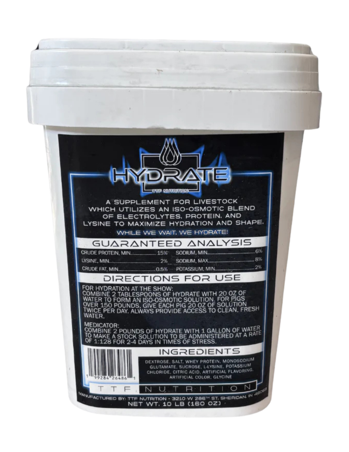 FDS - Hydrate 10LB