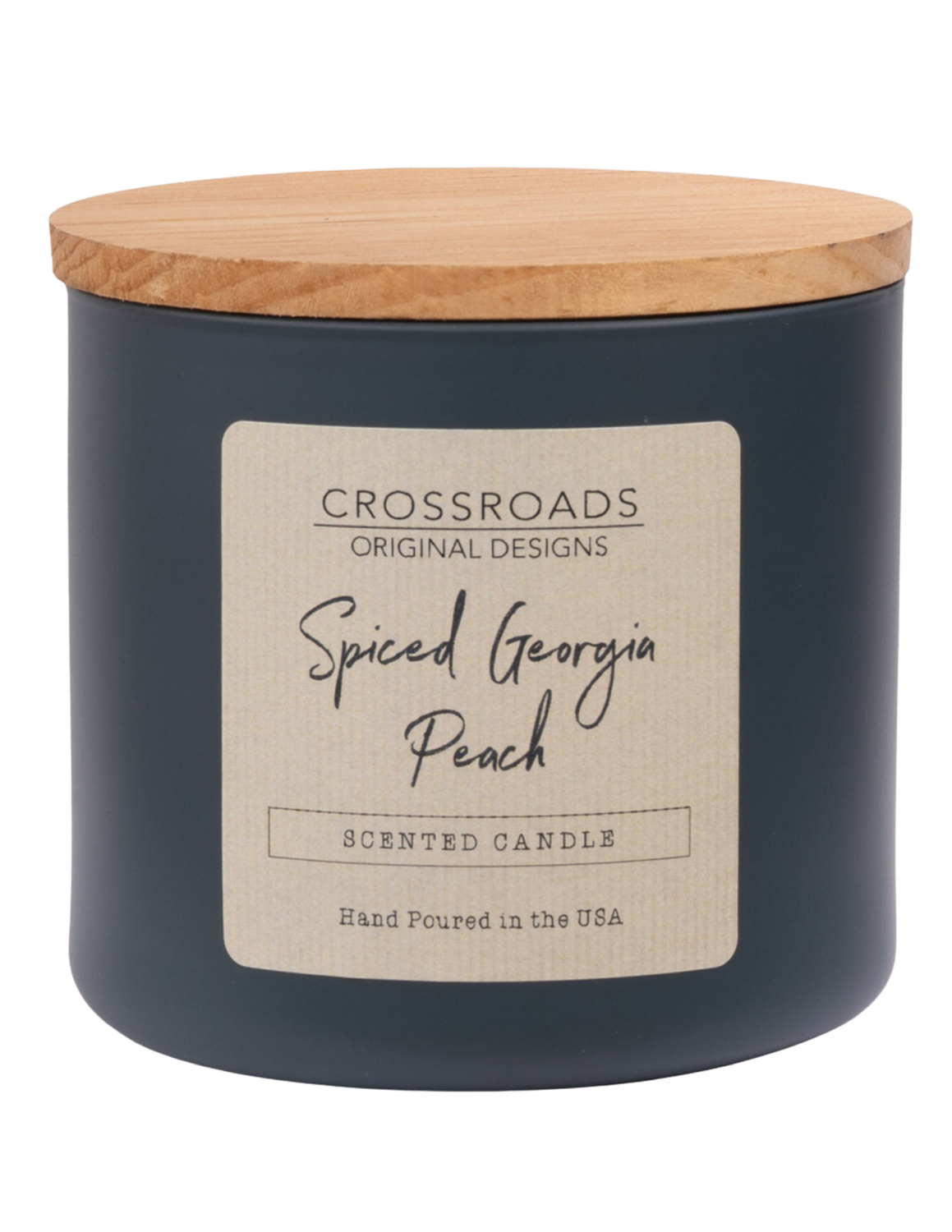 14oz Colored Jar Candle - Spiced Georgia Peach
