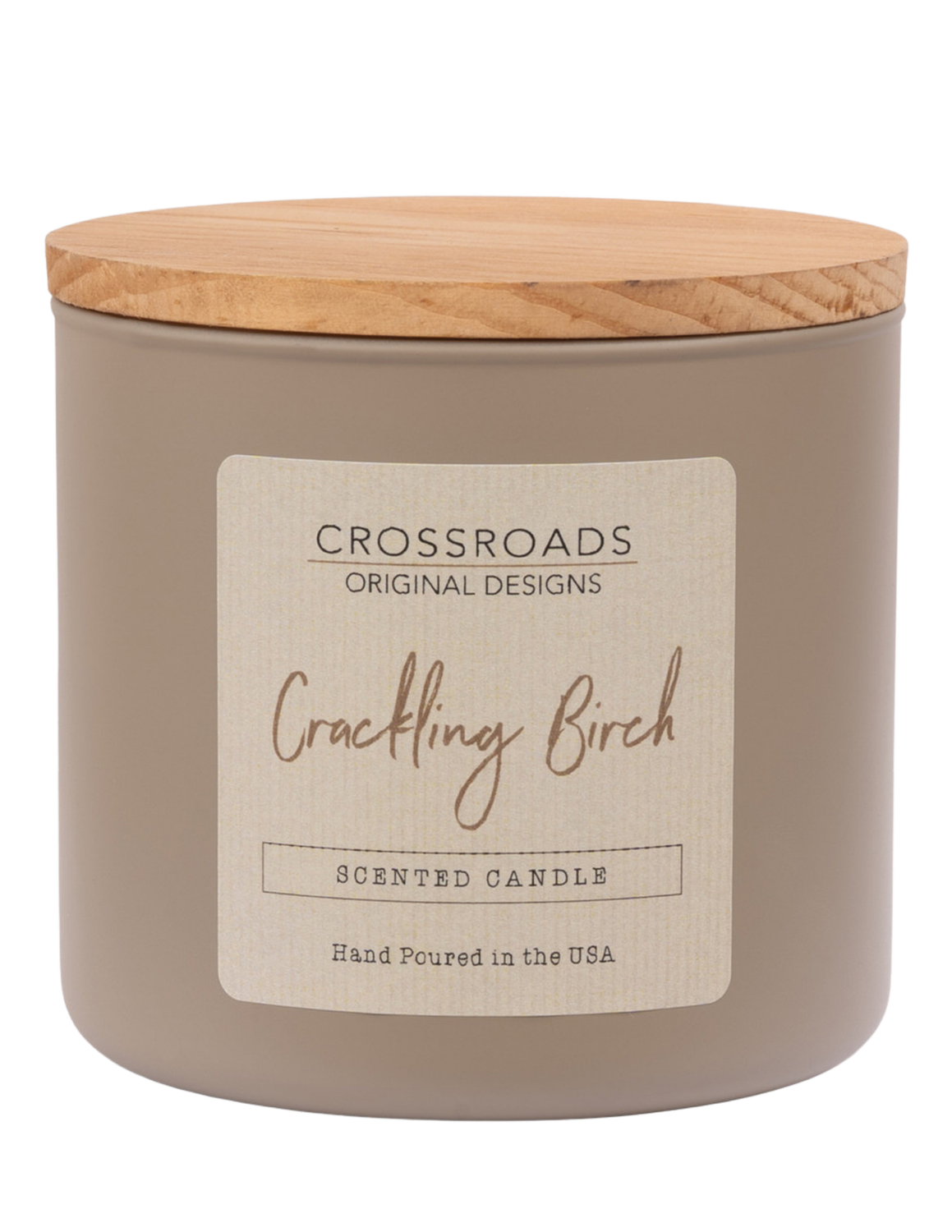 14oz Colored Jar Candle - Crackling Birch