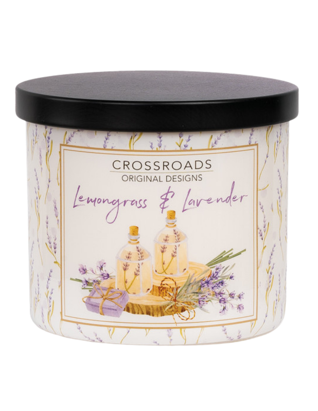 15oz Country Cottage Candle - Lemongrass &amp; Lavender