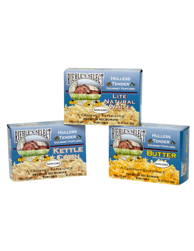 Hulless Kettle Microwave Popcorn