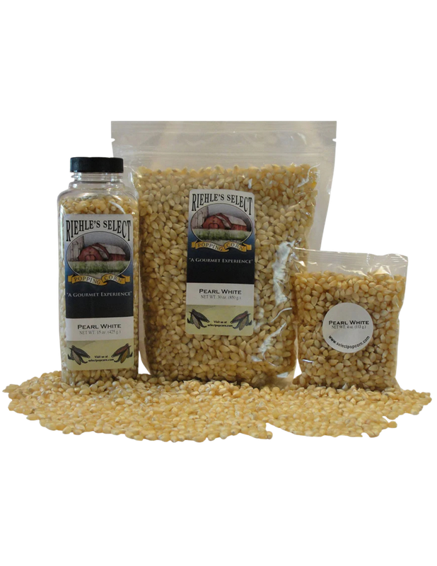 Pearl White Popcorn Kernels 30oz
