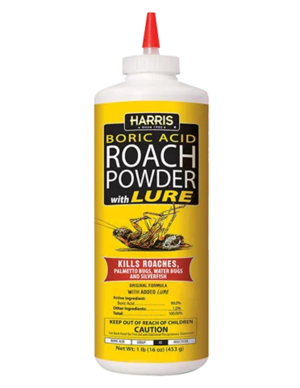 Harris Boric Acid Roach Powder with Lure