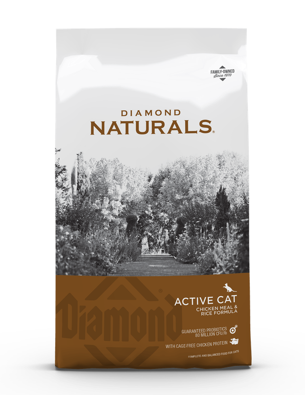 Diamond Naturals Active Cat 6LB - Chicken &amp; Rice