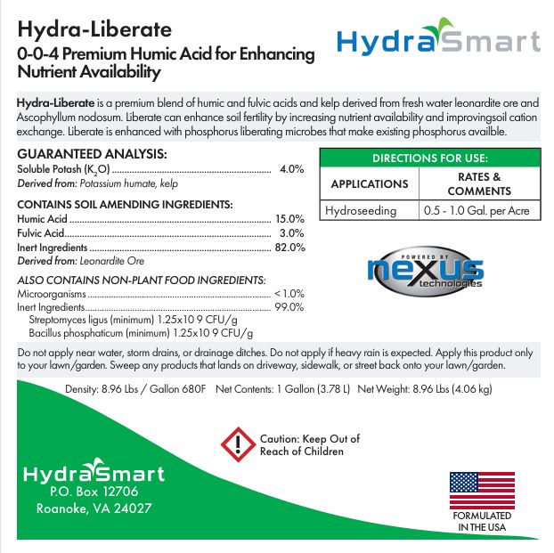 Hydra- Liberate; 1 Gallon