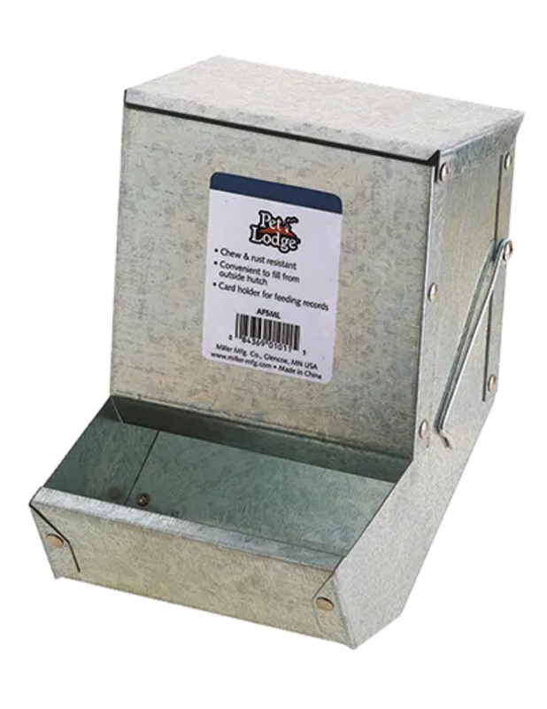 Small Animal Feeder with Lid - 5"