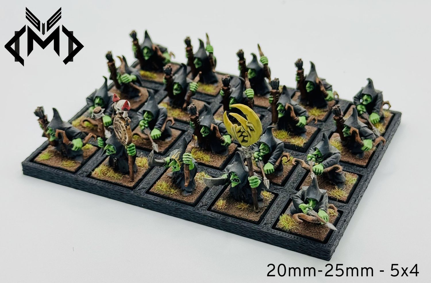 Base Size Converting Movement Trays For Warhammer Fantasy Original to Old World - Textured Finish