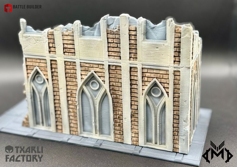 High Detail Chapter Approved Compatible 3D Printed Tournament Terrain by Txarli