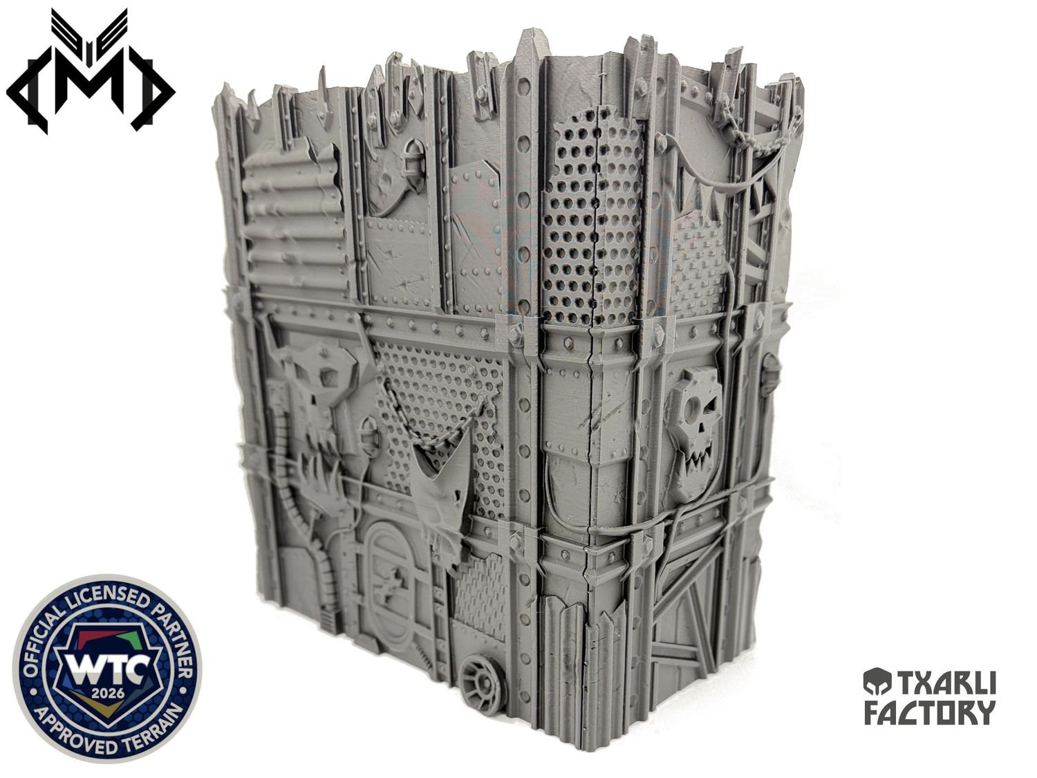 Foldable Ramshackle Ork WTC Approved 3D Printed Tournament Terrain Pack