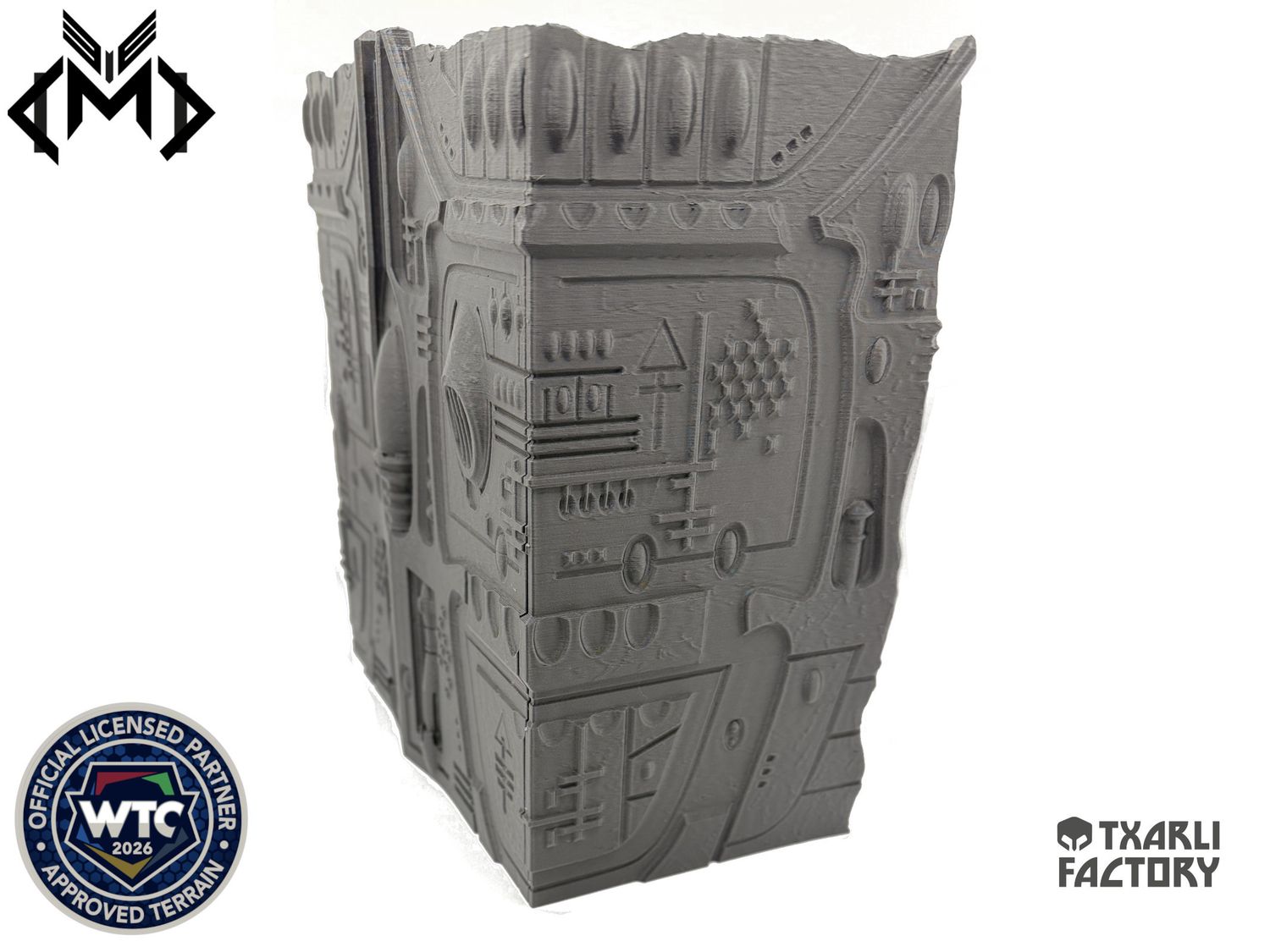 Foldable Eldar Alien WTC Approved 3D Printed Tournament Terrain Pack