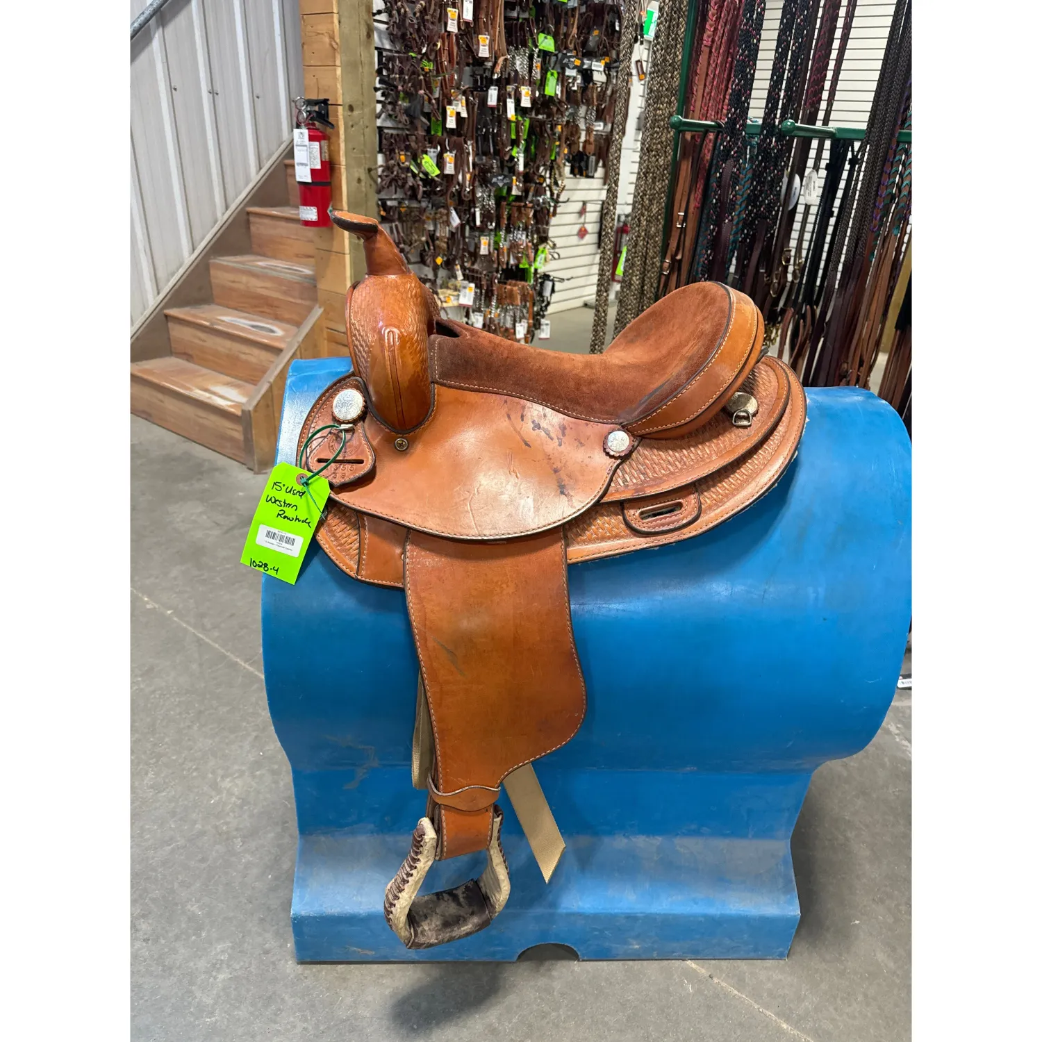 15 Western Rawhide Saddle
