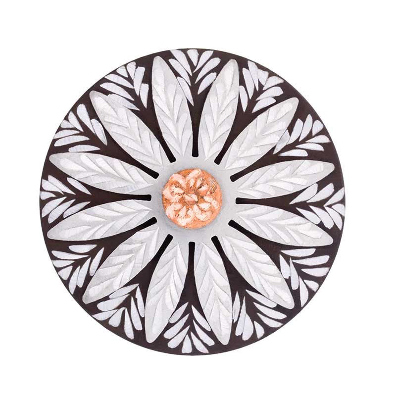 1" CS - Antique Flower Concho