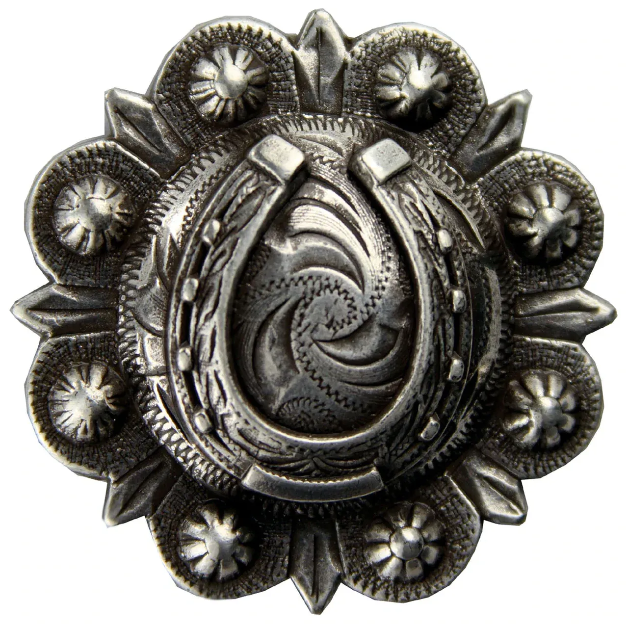 1" Horseshoe Berry Concho