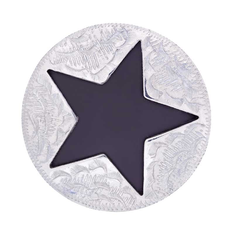 1.5" CS Antique Star Cut Out Concho