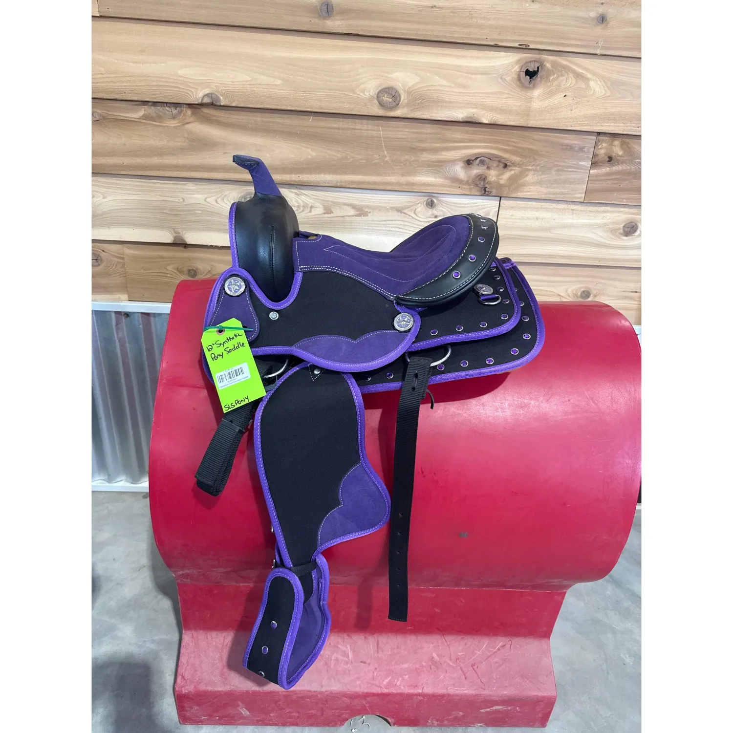 12" Silverline Synthetic Pony Saddle