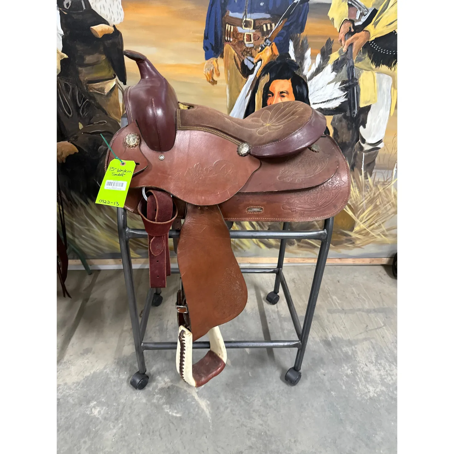 15" Used Western Saddle