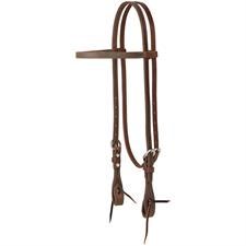 **Weaver Smarty x Synergy Harness Leather Browband Headstall SS