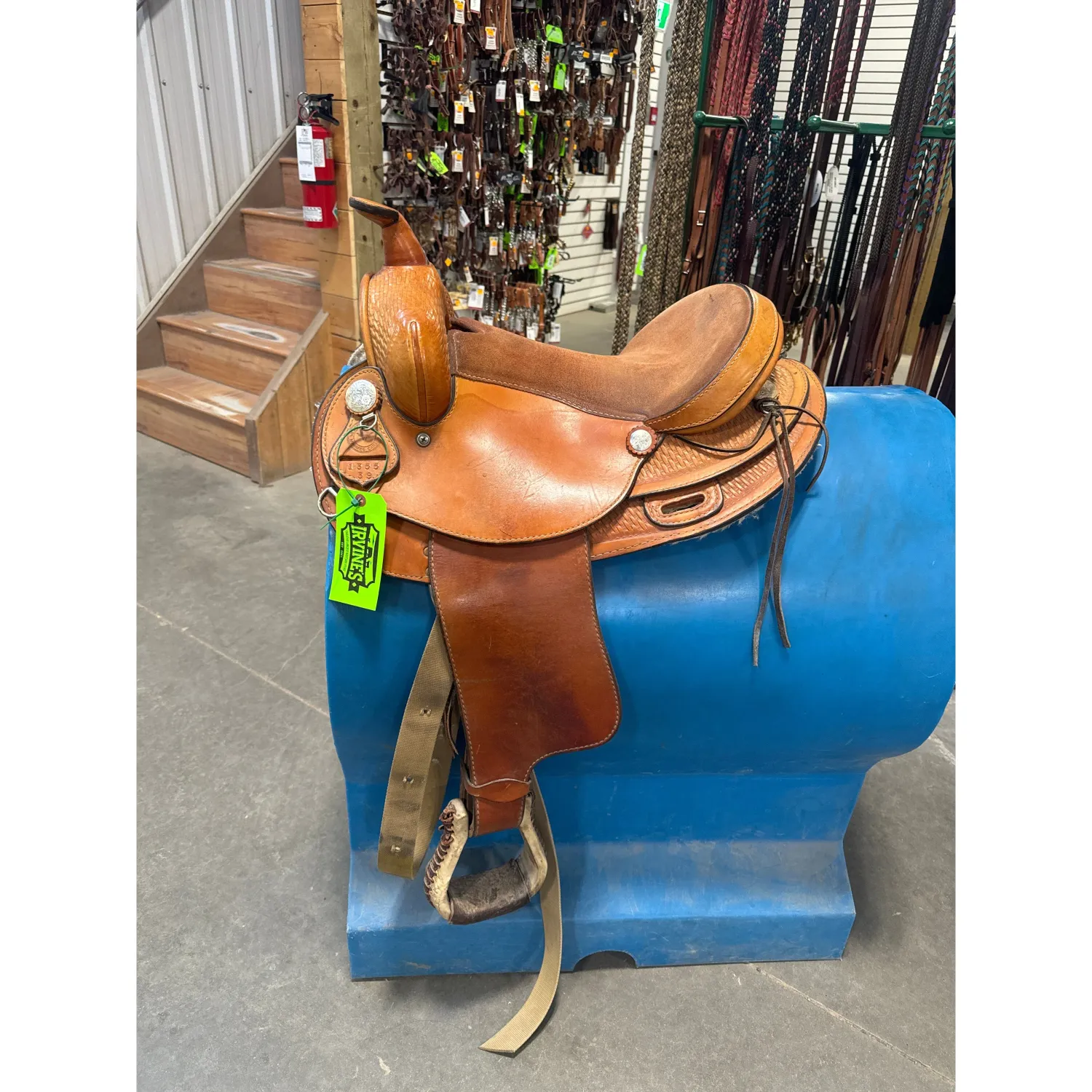 14.5" Used Western Rawhide Saddle