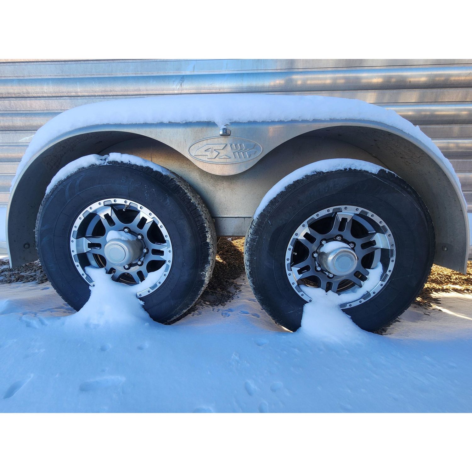 2024 4-Star 24' Stock Trailer - USED