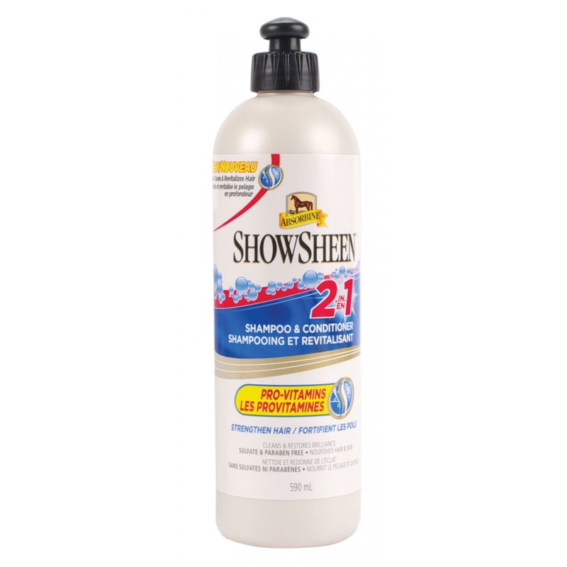 Absorbine ShowSheen 2in1 Shampoo &amp; Conditioner - 590 ml