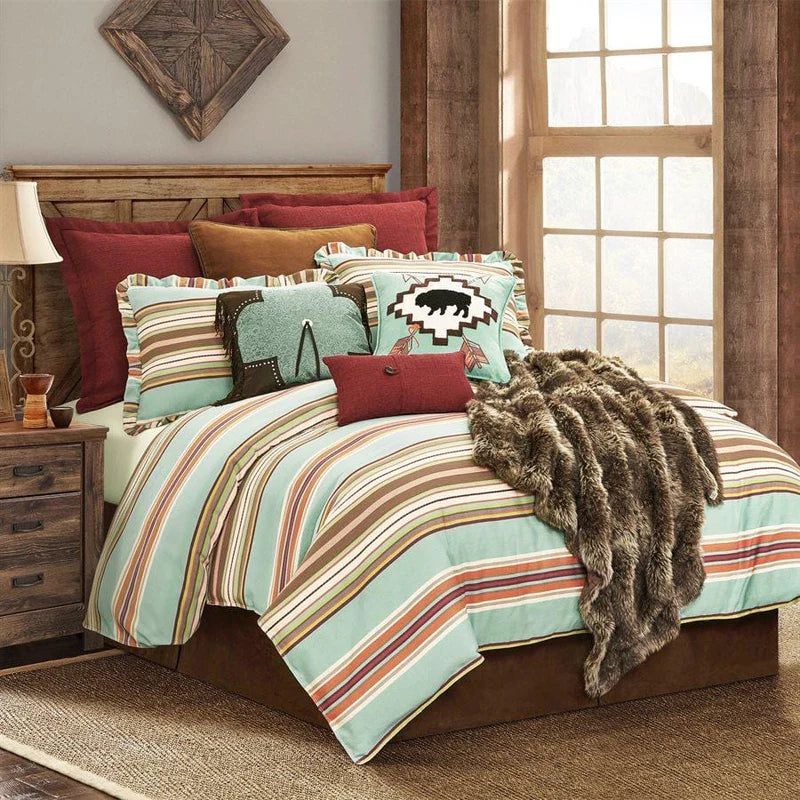 3-PC Serape Comforter Set Super Queen