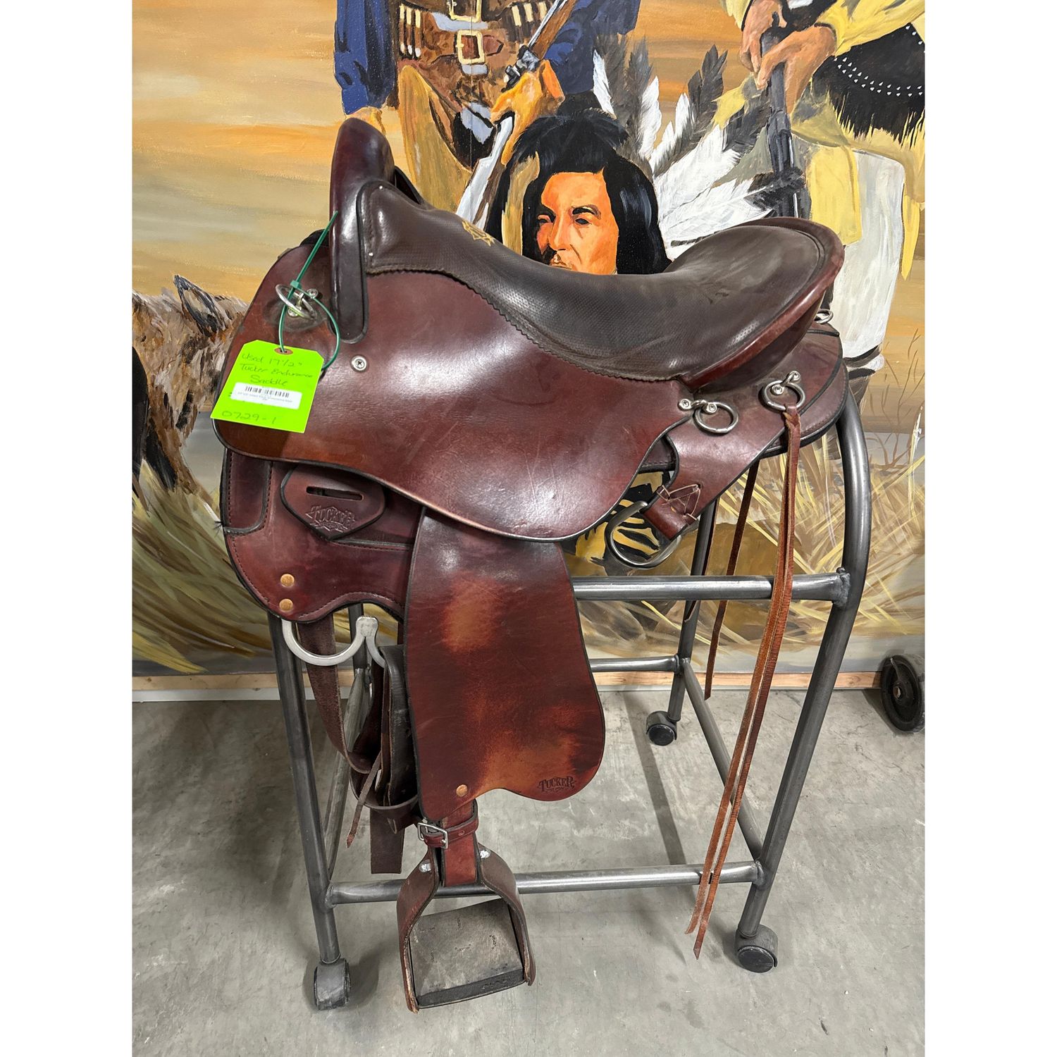 17 1/2" Used Tuker Endurance Saddle