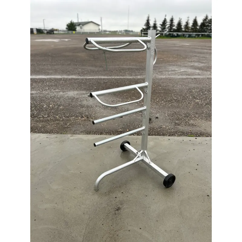 2 Tier Saddle &amp; Blanket Rack w/Wheels