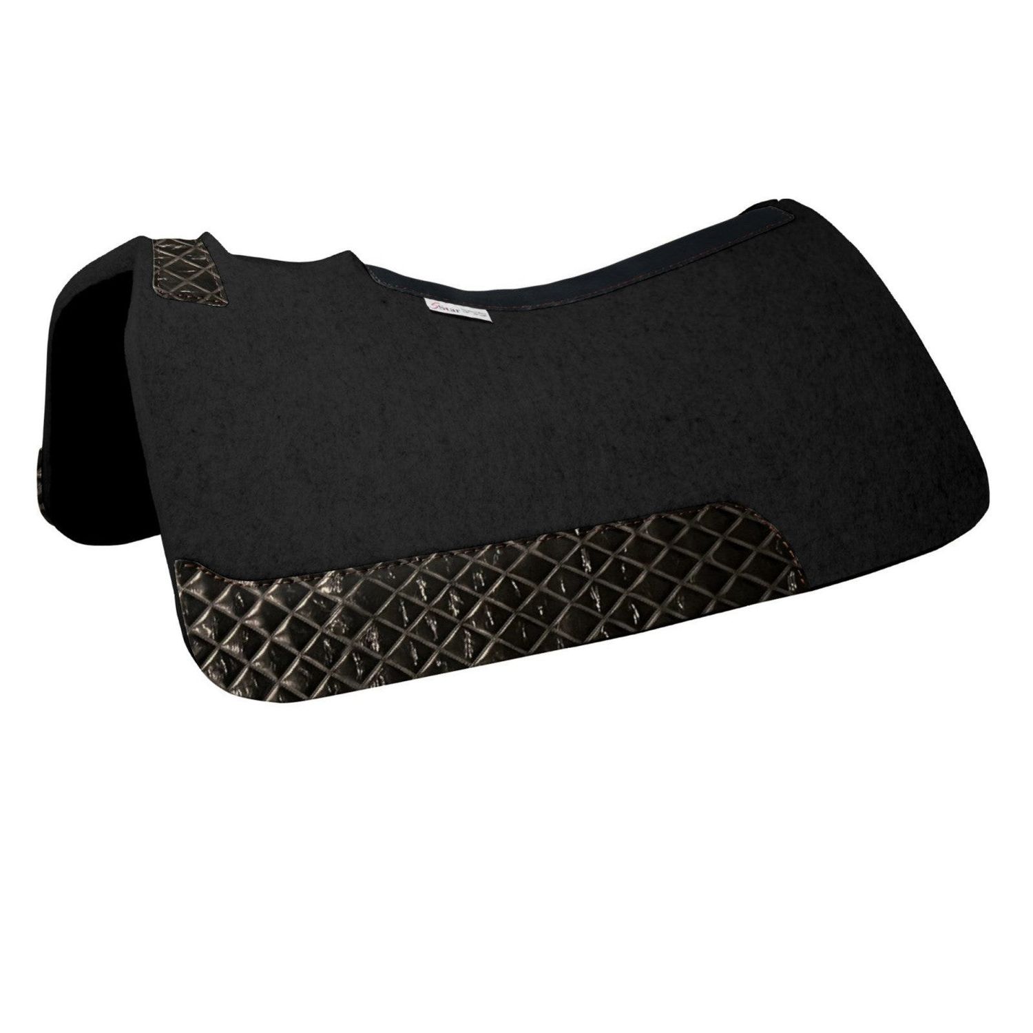 5-Star Equine 7/8" 30"x28" Barrel Saddle Pad-Diamond Stitch