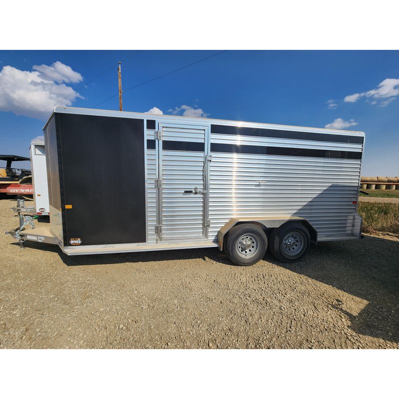 2026 ALCOM 18'7" Stock Combo Bumper Pull