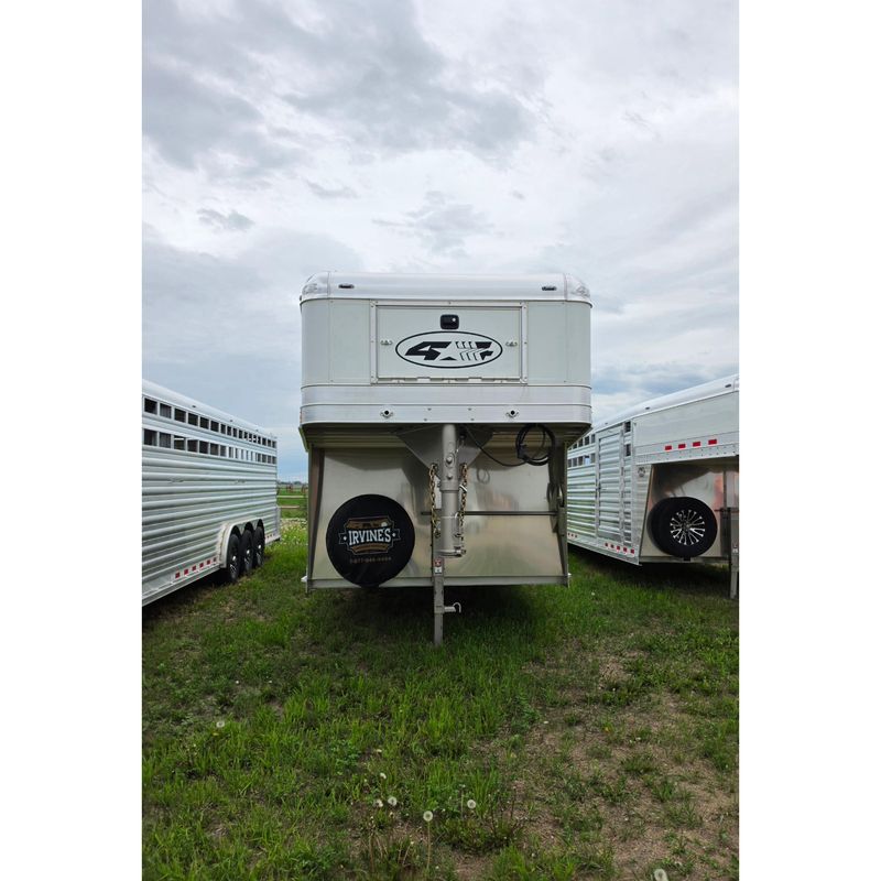 2026 4-Star 32' Stock Trailer w/ Plexiglass **PENDING SALE**
