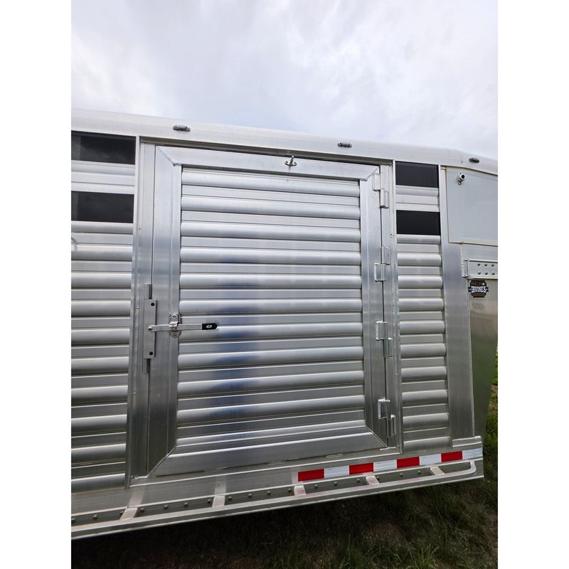 2026 4-Star 32' Stock Trailer w/ Plexiglass **PENDING SALE**