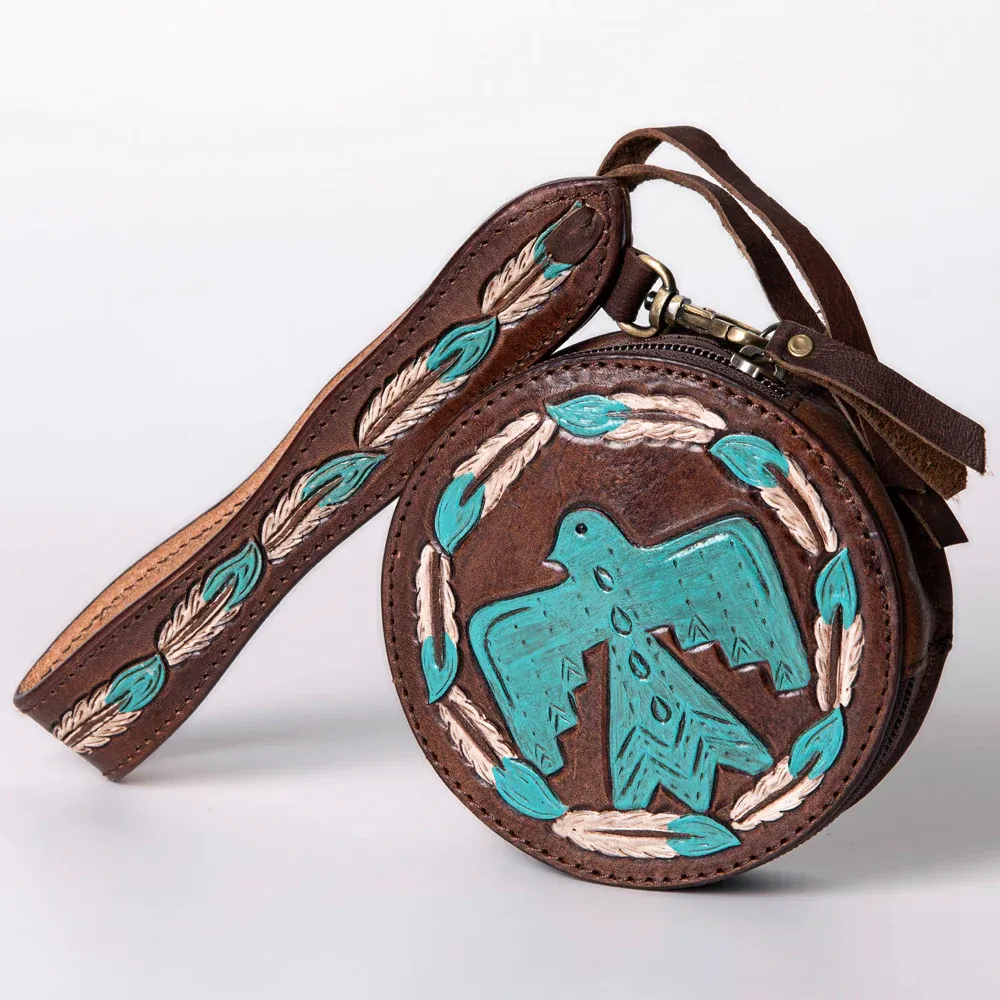 American Darling Thunderbird Round Purse
