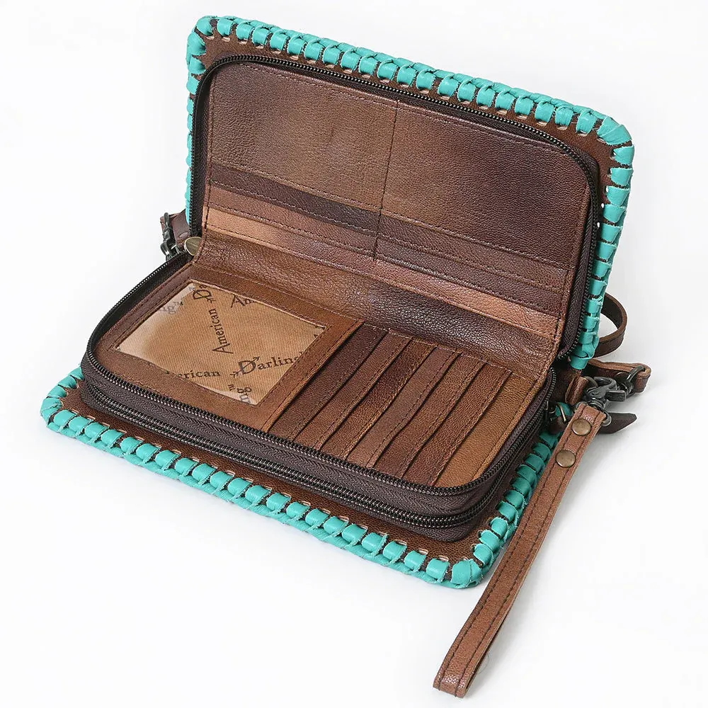 American Darling Hand Tooled Leather Organizer