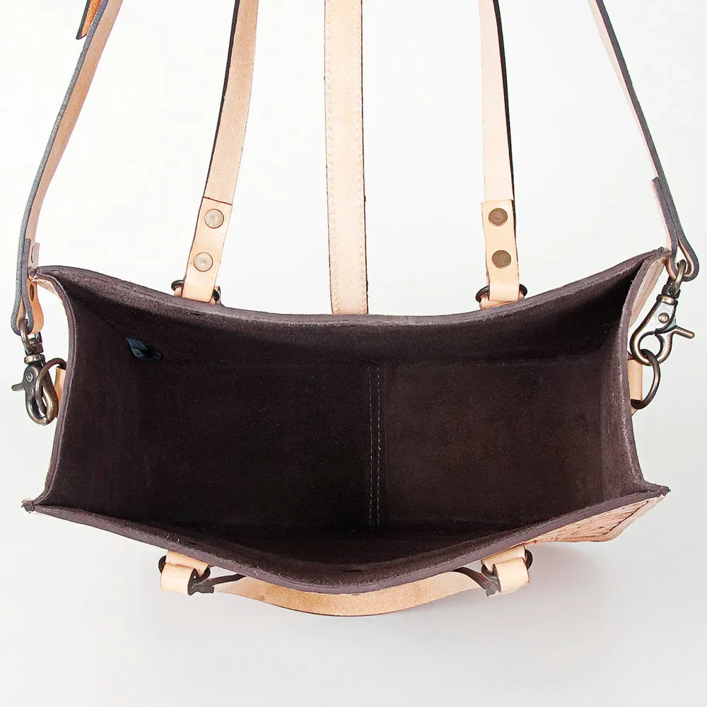 American Darling Hand Tooled Tote Bag