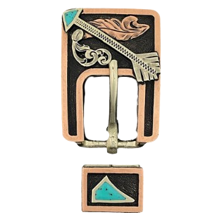 Angus Silversmiths Buckle Set-AD10