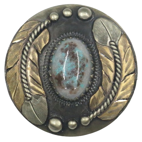Angus Silversmiths Concho Set of 6 - 01150