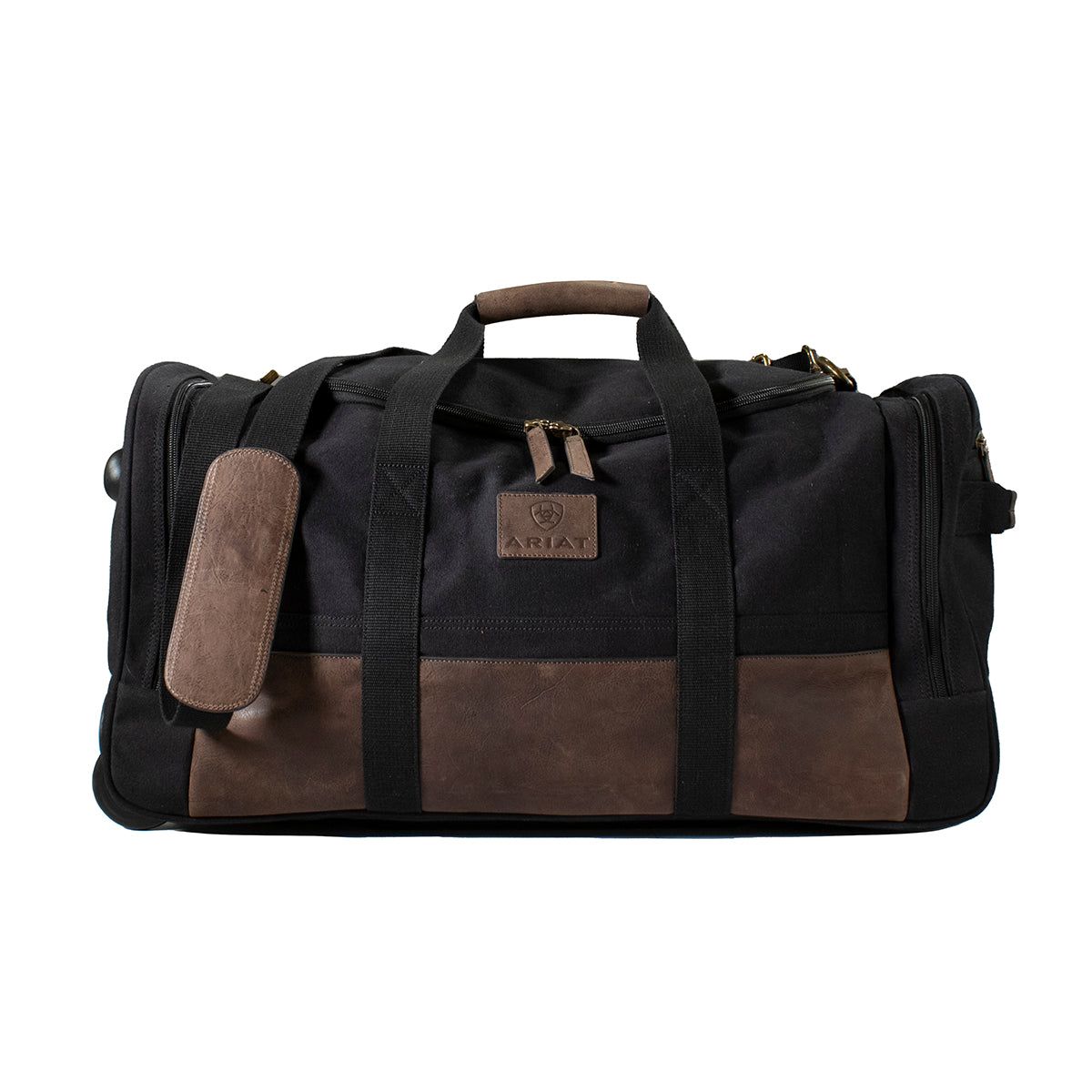 Ariat Gear Rolling Bag - Black/Brown