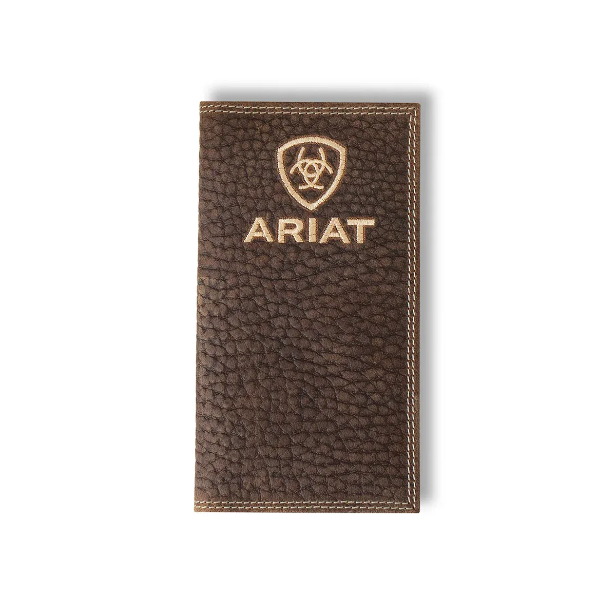 Ariat Men's Bull Hide Rodeo Wallet - Brown
