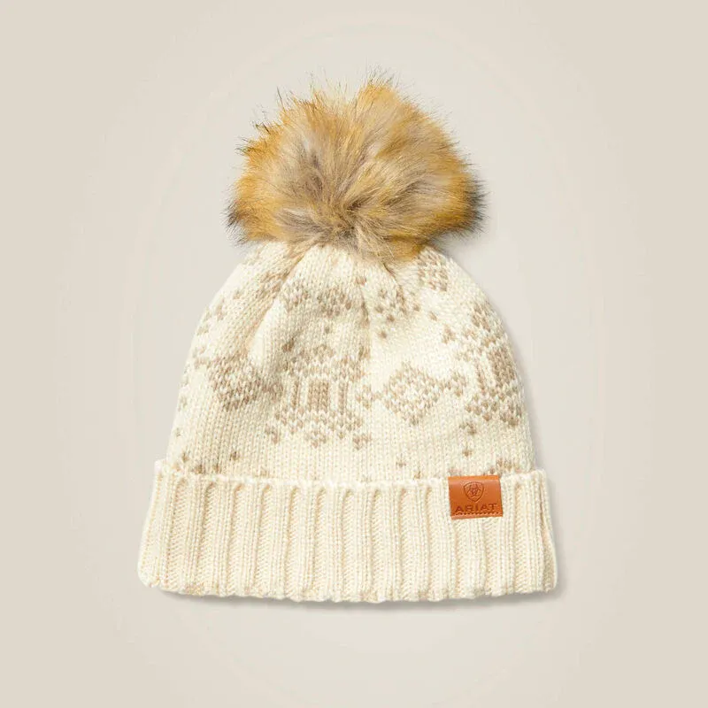 Ariat Patrona Beanie - Natural/Burlap