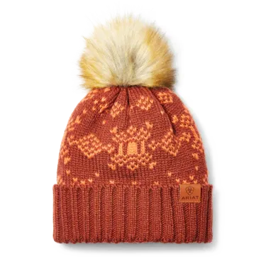 Ariat Patrona Beanie - Fired/Burnt Brick