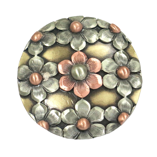 Angus Silversmiths Concho Set of 6 - 00832
