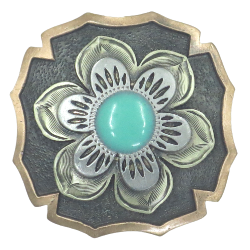 Angus Silversmiths Concho Set of 6 - 00967