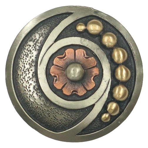 Angus Silversmiths Concho Set of 6 - 01160