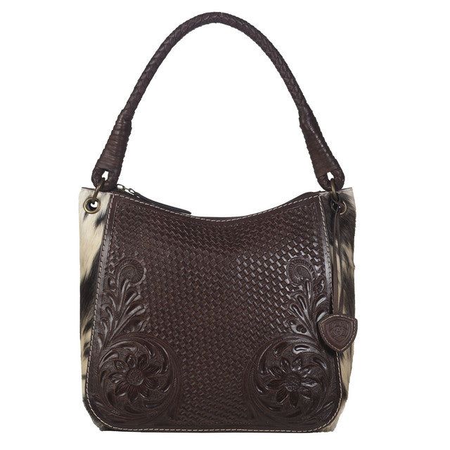 Ariat Alexandria Large Leather Shoulder Bag - Brown