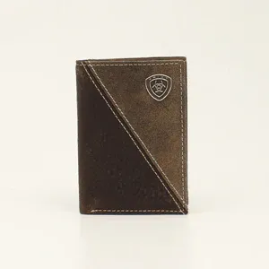 Ariat Leather Tro-Fold Wallet