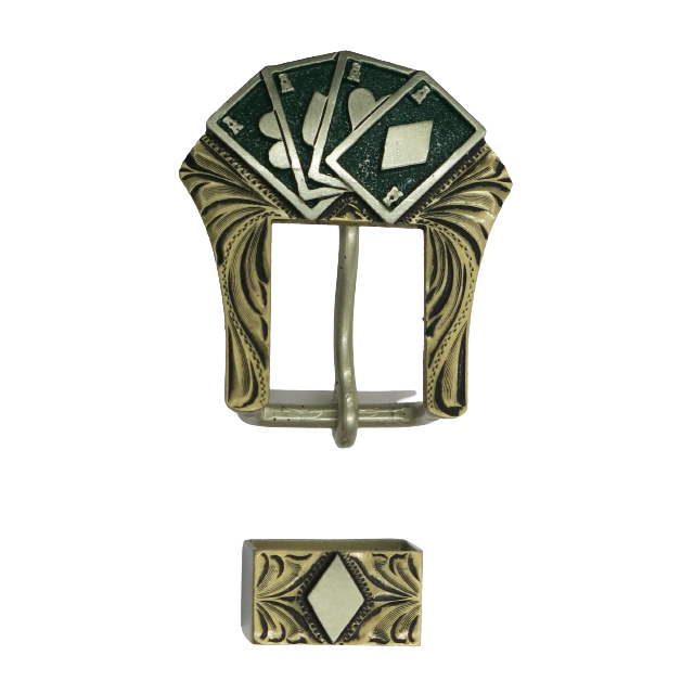 Angus Silversmiths Buckle Set-C29