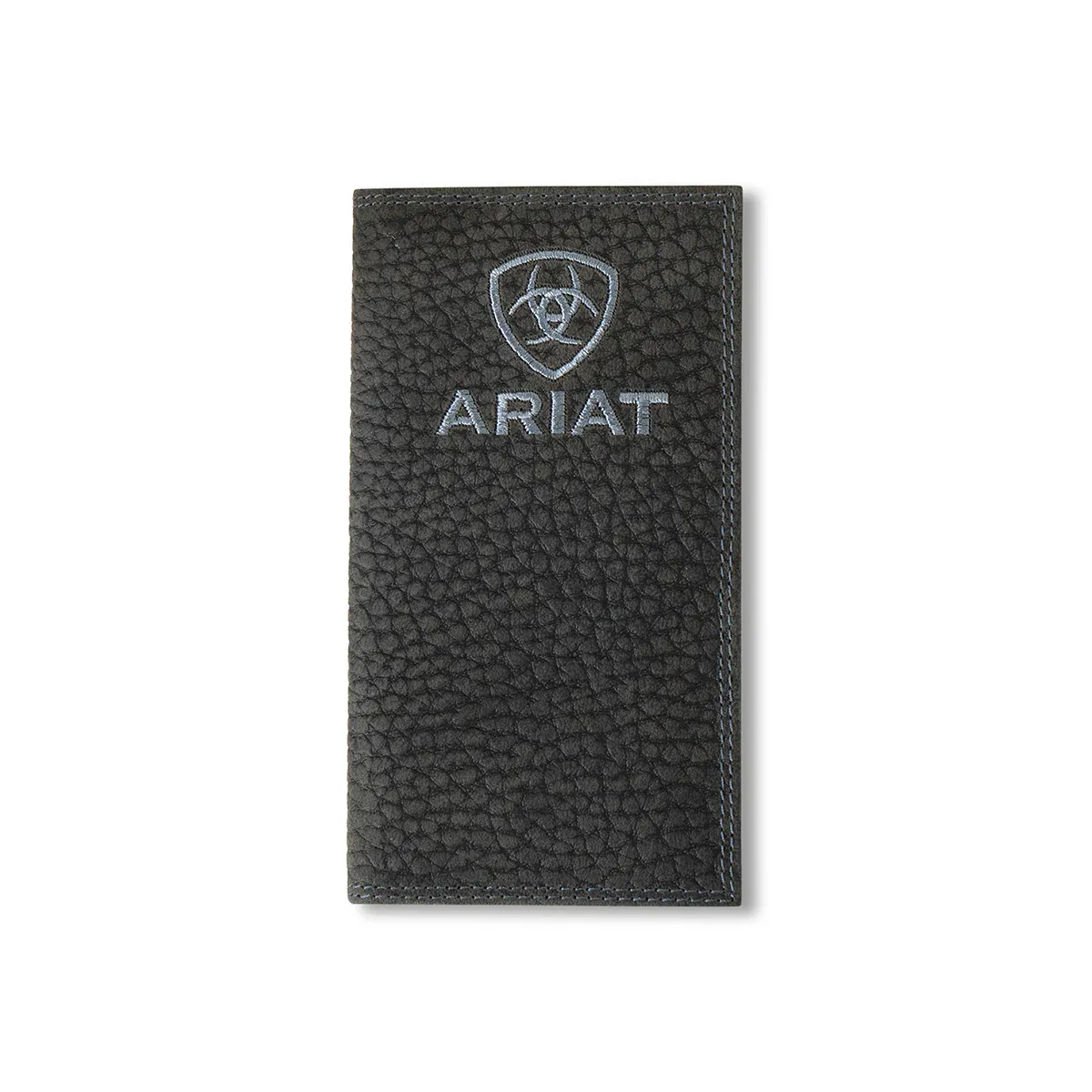 Ariat Men's Rodeo Bull Hide Wallet - Black