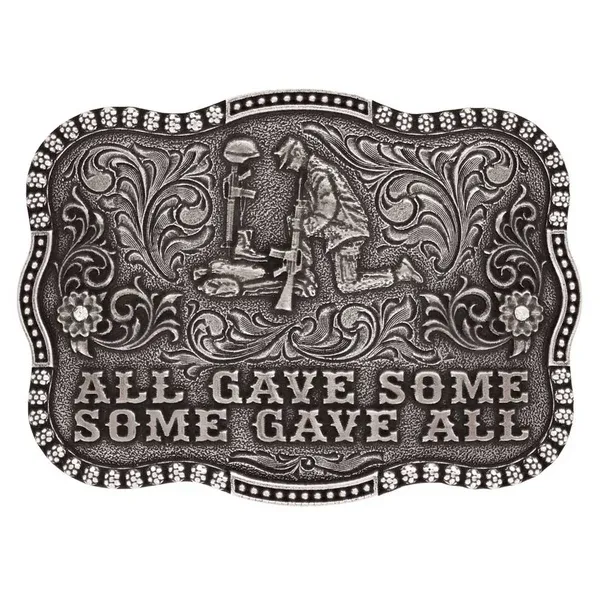 Attitude All Gave Some Remembrance Buckle