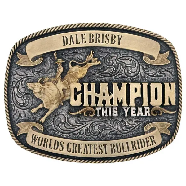 Attitude Champion Dale Brisby Buckle