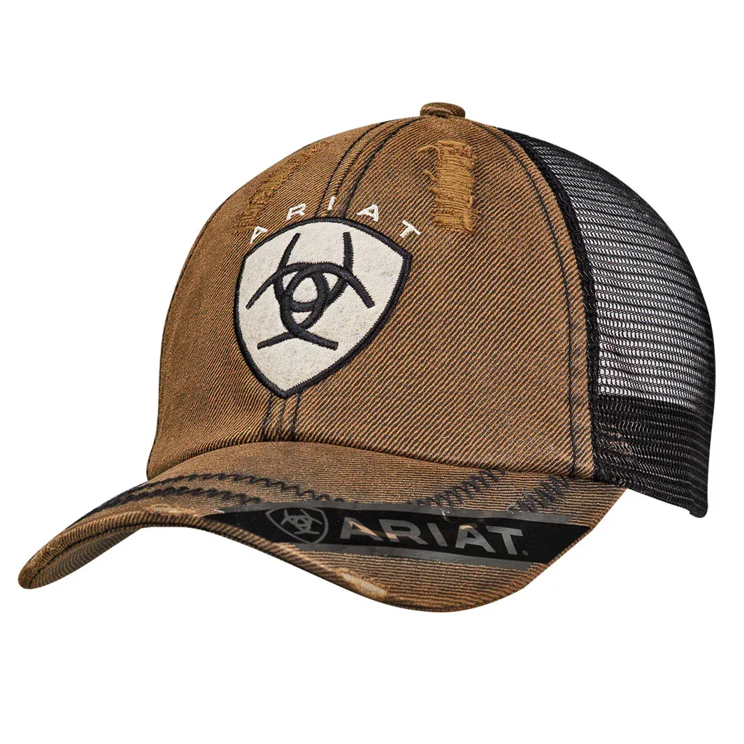 Ariat Men's Ball Cap - Brown/Black
